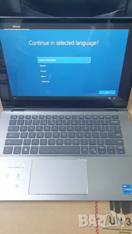 Лаптоп 2 в 1 Dell Inspiron 5406, Intel® Core™ i5-1135G7 - УЛТРАБУК !, снимка 3 - Лаптопи за работа - 36576466