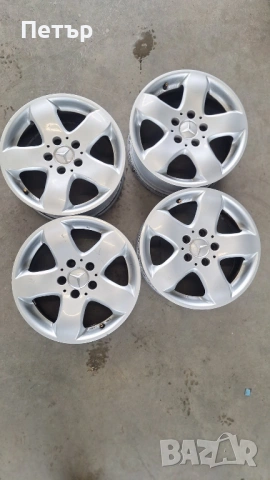 ОРИГИНАЛНИ АЛУМИНИЕВИ ДЖАНТИ МЕРЦЕДЕС -5x112х66.6-16цола