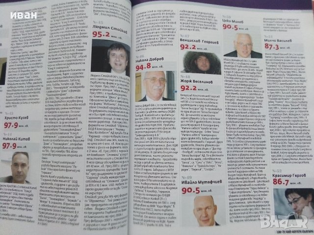 "100 те най-богати Българи" - 2010г., снимка 5 - Списания и комикси - 43905140