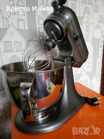 KitchenAid Artisan Планетарен Миксер Кухненски робот 5KSM150PSEPM Сив, снимка 7 - Кухненски роботи - 48980580