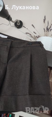 Къси вълнени панталонки Kookai, снимка 3 - Къси панталони и бермуди - 43309328
