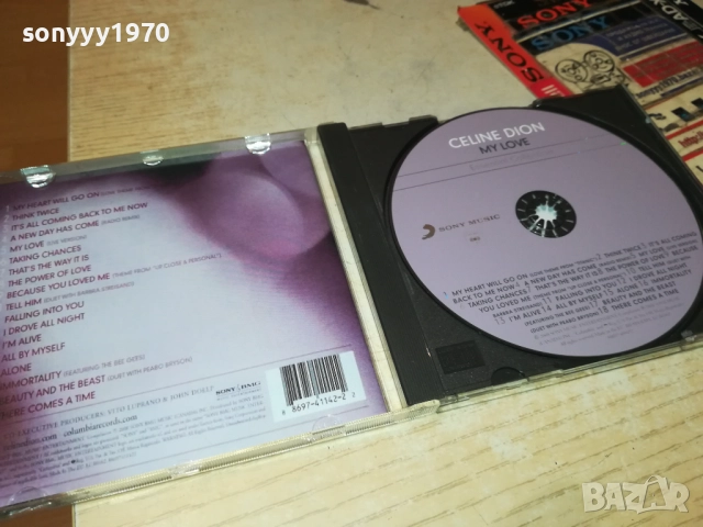 CELINE DION CD 0512251350, снимка 13 - CD дискове - 52662237