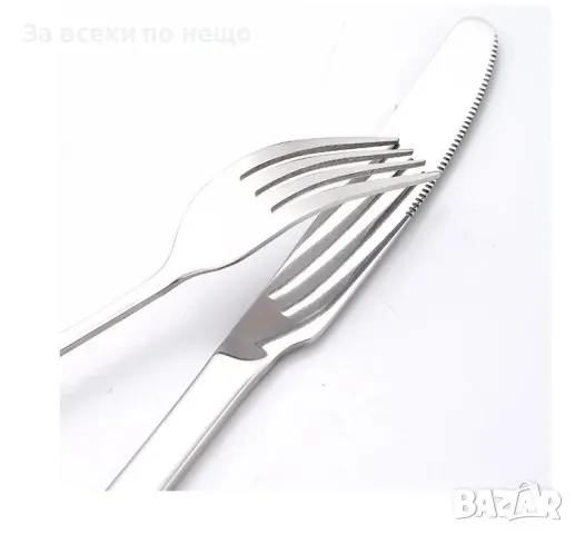 Портативен комплект прибори от неръждаема стомана за къмпинг и пътувания, снимка 2 - Къмпинг мебели - 48792630