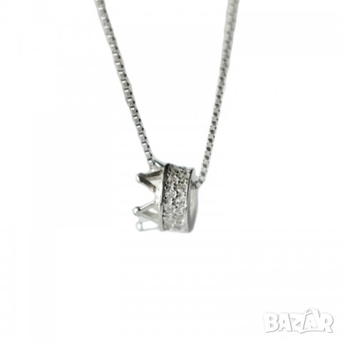 Тотална разпродажба - 50% Сребърно колие /4127/, снимка 2 - Колиета, медальони, синджири - 33154736