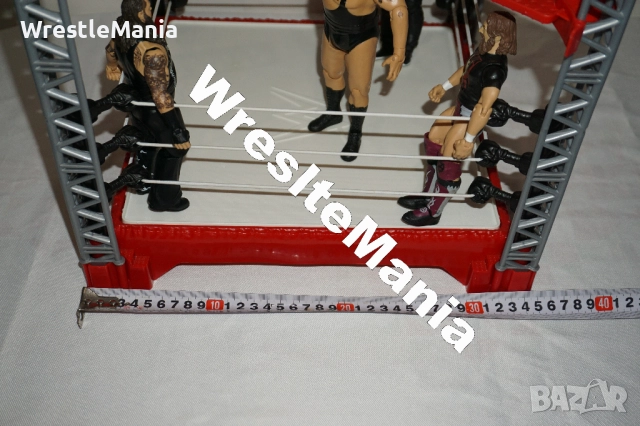Рядък Кеч Ринг WWE CREATE A WWE SUPERSTAR RING BUILDER, снимка 14 - Колекции - 51854794