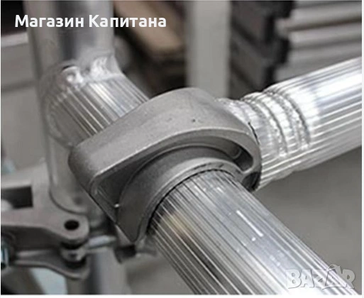 Алуминиево скеле Арон 9,35м., 10,35м., 11,35м. работна височина., снимка 3 - Други машини и части - 50175027