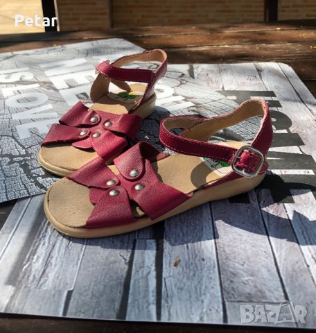 Детски сандали (Нови) Естествена кожа 26 и 27 номер Български, снимка 8 - Детски сандали и чехли - 28547284