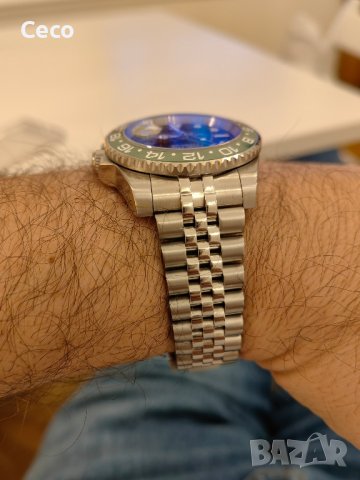 Rolex GMT Master 2 Автоматичен часовник, Сапфир кристал стъкло, снимка 7 - Мъжки - 43606038