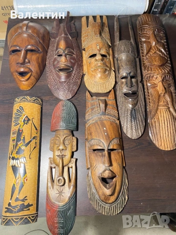 Дървени фигурки / декорации, снимка 7 - Антикварни и старинни предмети - 53581165