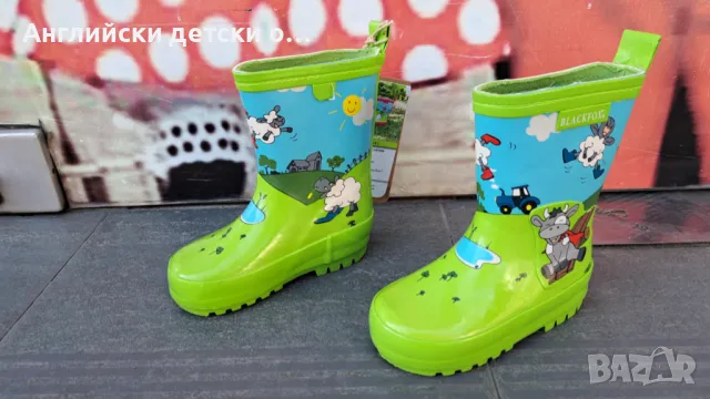 Английски детски гумени ботуши , снимка 7 - Детски боти и ботуши - 47809840