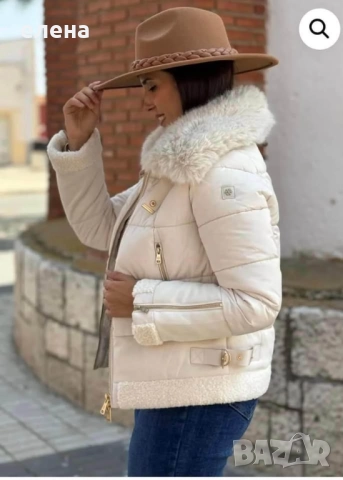 Дамско яке - светло, снимка 1