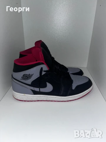 Air Jordan 1 Mid, снимка 3 - Маратонки - 50716108