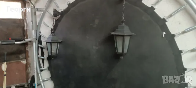 Два броя фенери със стъкла, снимка 3 - Външни лампи - 47788947