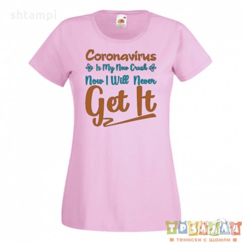 Дамска тениска Corona virus корона вирус Covid 19 Ковид, снимка 4 - Тениски - 33168388