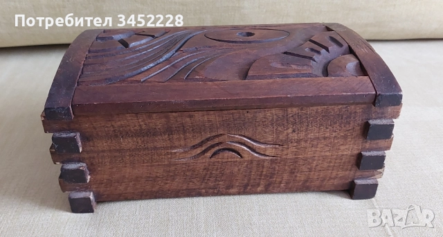 дърворезба кутия за ценители , снимка 2 - Декорация за дома - 51942422