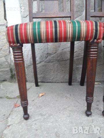  Ретро трапезни столове 3бр №020, снимка 6 - Столове - 52719647