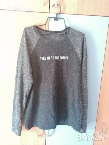 Оригинална мъжка блуза с дълъг ръкав 