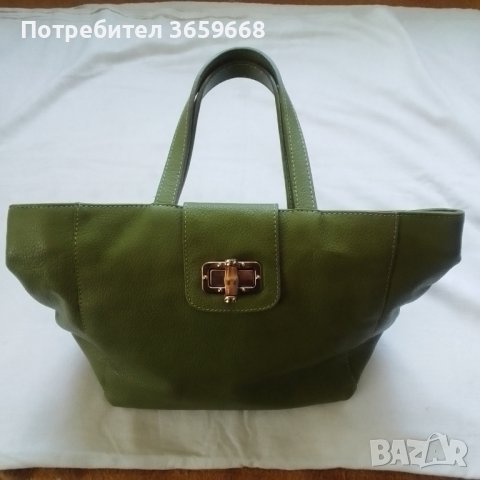 Дамска чанта Maria Carla, естествена кожа, снимка 3 - Чанти - 40288787