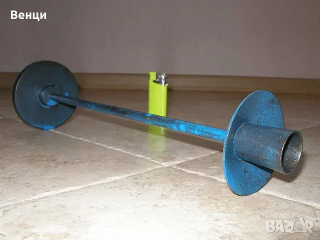 Месингов Свещник, снимка 10 - Декорация за дома - 49813025