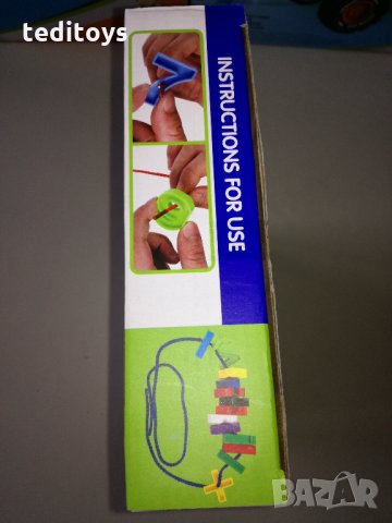 Образователна игра с числа за низане, снимка 4 - Игри и пъзели - 27201252