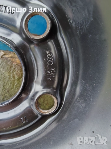 Патерица 17цола Ауди а4 б6, снимка 6 - Гуми и джанти - 52673041