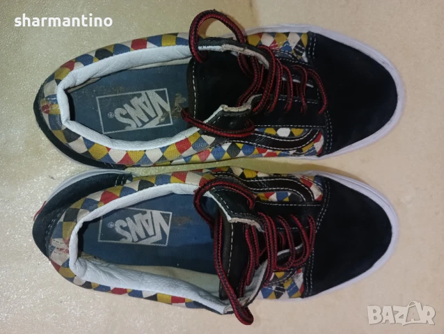 Vans кожени N 38 - 29 лв, снимка 3 - Кецове - 50509598
