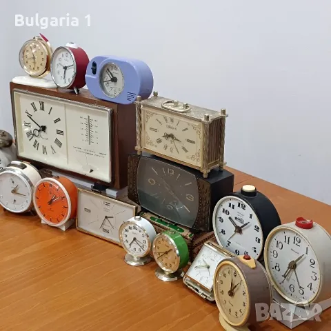 Руски/Немски/Китайски/Японски/Румънски будилници часовници , снимка 4 - Антикварни и старинни предмети - 49761232