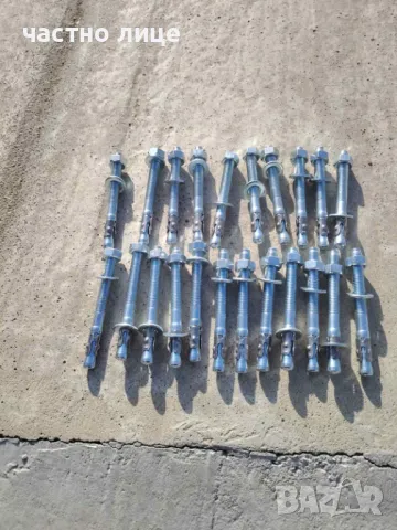 анкери м12 x 120мм, снимка 2 - Строителни материали - 48365393