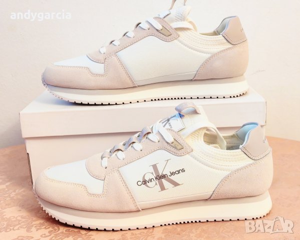 Calvin Klein Jeans Runner Sock Laceup чисто нови маратонки 44-Tи номер 28см ОРИГИНАЛНИ в кутия 