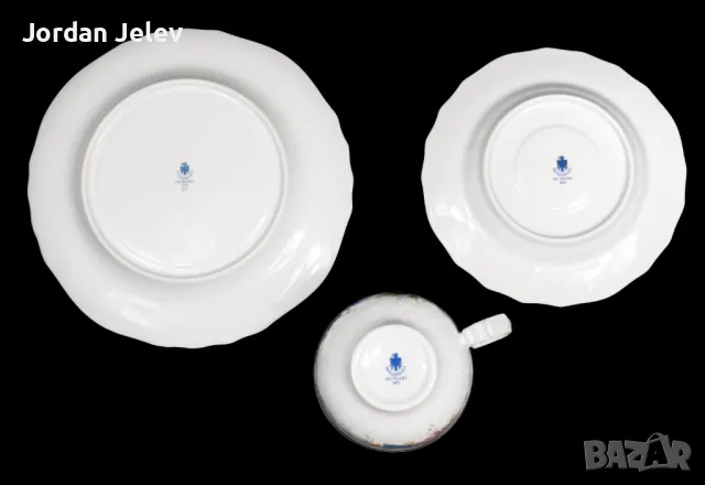 Чудесен сервиз за чай за трима от Hollóháza., снимка 7 - Сервизи - 48194892