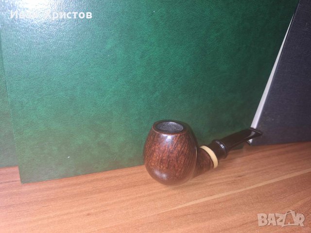 Лула от българския майстор Георги Бояджиев - красива, от висок клас, като НОВА - НЕ Е НАЛИЧНА!!!, снимка 4 - Лули - 44004713