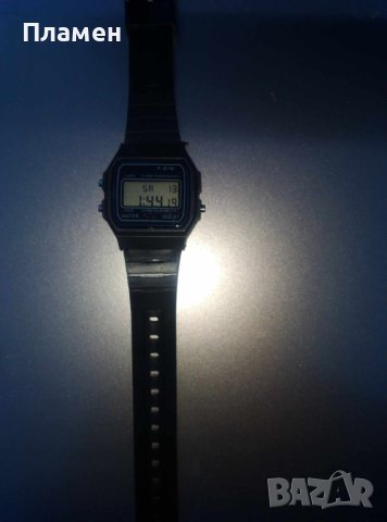 Мъжки ръчен часовник F-91W , час, дата, хрометър, аларма, календар , снимка 5 - Мъжки - 43629225