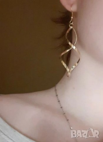 Нови и стилни обеци Германия 5 лв, снимка 4 - Обеци - 32793981