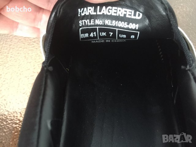 Karl legarfeld, снимка 7 - Маратонки - 37204140