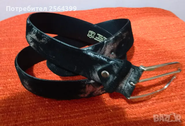 италиански колан естествена кожа