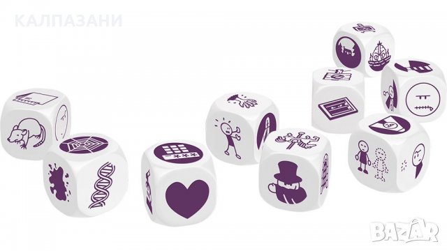 Настолна игра със зарчета Rory's Story Cubes - Мистерия, снимка 2 - Игри и пъзели - 34935213