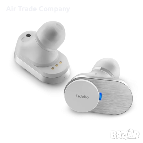 Безжични слушалки Philips Fidelio T1WT/00, Bluetooth, TWS, бели, снимка 4 - Bluetooth слушалки - 52752753