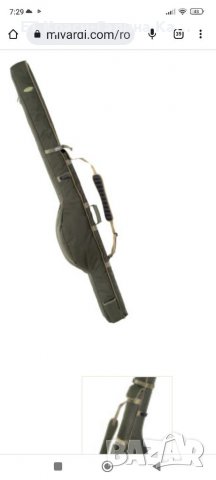 Ватиран калъф за 3 шаранджийки въдици , снимка 2 - Такъми - 38187555