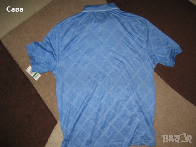 Тениски GREG NORMAN    мъжки,Л  /синя и розова/, снимка 3 - Блузи - 33314559