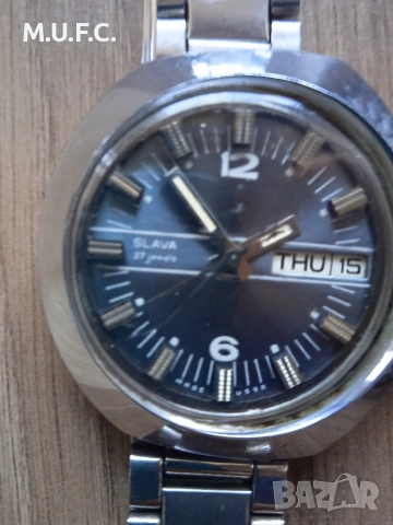 Часовник Слава СССР Работят., снимка 3 - Мъжки - 53109380