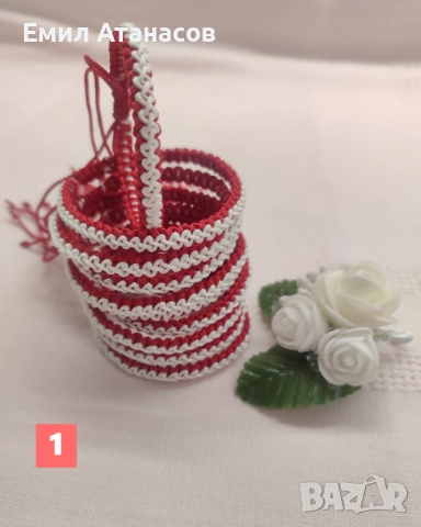 Мъжки мартеници от макраме с пристягане