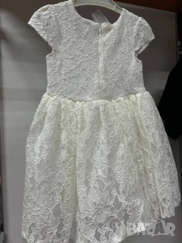 детска бяла рокля , снимка 2 - Детски рокли и поли - 51314992