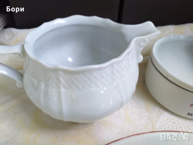 Български порцелан чинии,купи подправки и др, снимка 4 - Чинии - 33116263