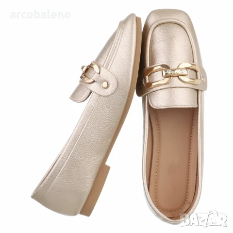 Елегантни дамски мокасини, 2цвята , снимка 3 - Дамски ежедневни обувки - 51370642
