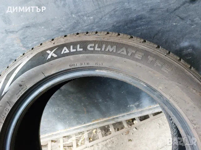 2БР.ВСЕСЕЗОННИ гуми TOURADOR 225/55/19 99W DOT 2522, снимка 5 - Гуми и джанти - 48772217