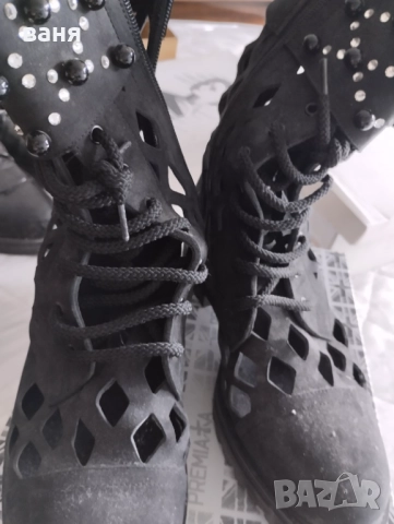 летни ботуши черни 41 номер
