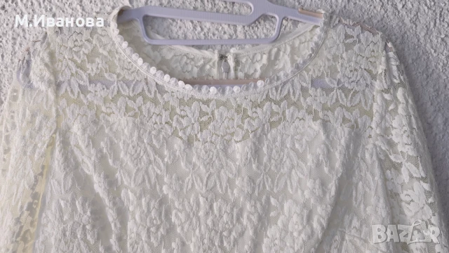 Булчинска рокля  размер S/М - НОВА, снимка 5 - Рокли - 50923586