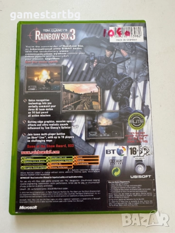 Tom Clancy's Rainbow Six 3 за Xbox classic/Xbox original, снимка 2 - Игри за Xbox - 51514434