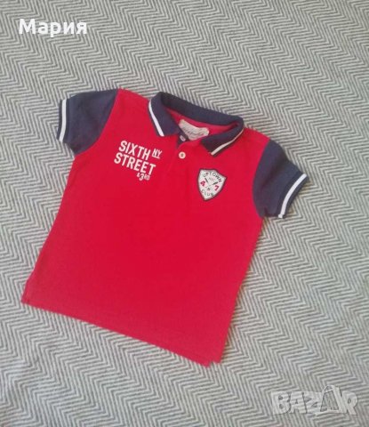 HM тениска с яка размер 3-4г , снимка 3 - Детски тениски и потници - 28760874