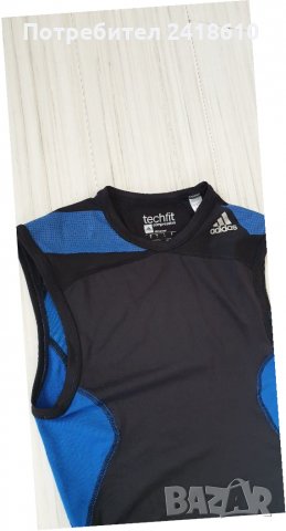Adidas Techfit Compression ClimaCool Mens Size S НОВО! ОРИГИНАЛ! Мъжки Потник!, снимка 7 - Други - 32461091